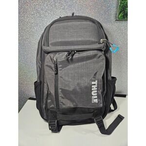 THULE Sweden Stravan Computer Backpack Gray Black Laptop Travel Commuter Bag